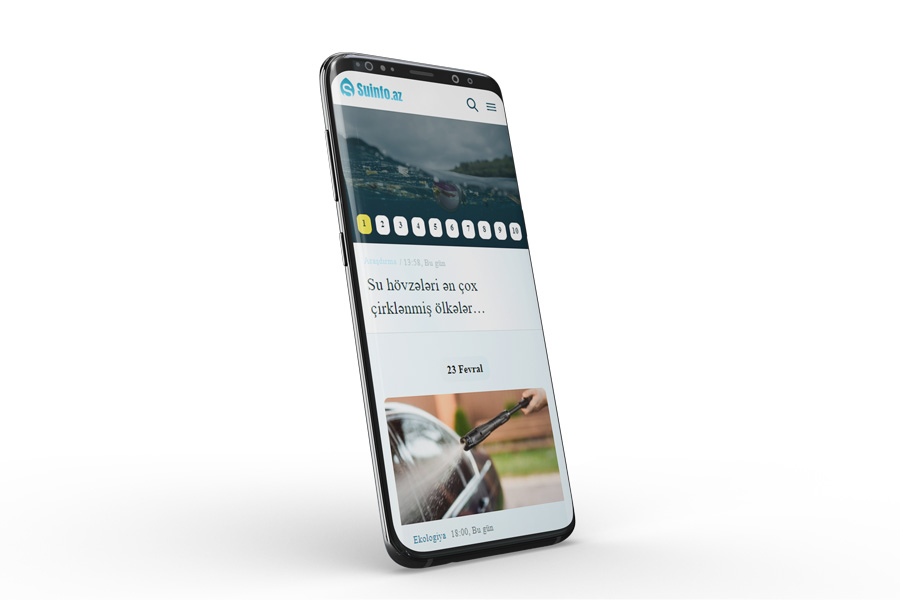 Suinfo.az üçün veb-sayt