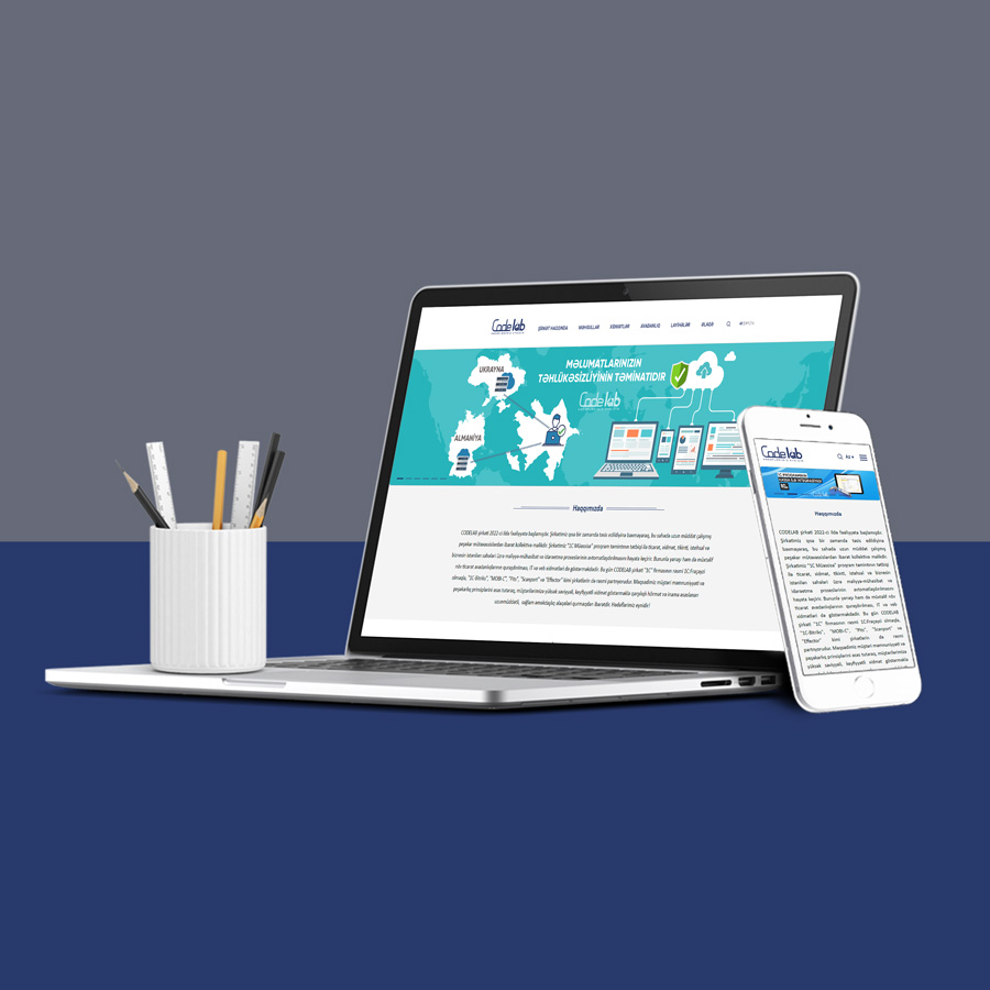 Codelab MMC üçün veb-sayt