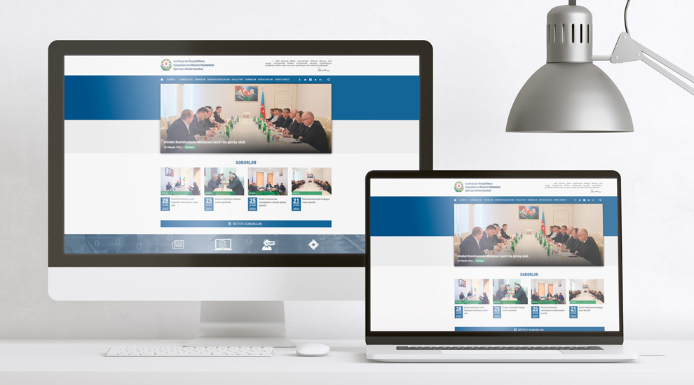 Qaçqınların və Məcburi Köçkünlərin İşləri üzrə Dövlət Komitəsi üçün veb-sayt